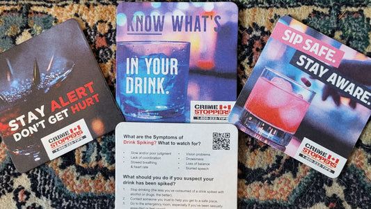 Central Vancouver Island Crime Stoppers campaign aims to raise awareness on spiked drinks