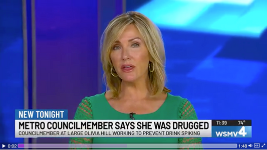 WSMV4 Metro Council member working to prevent drink spiking after she says it happened to her